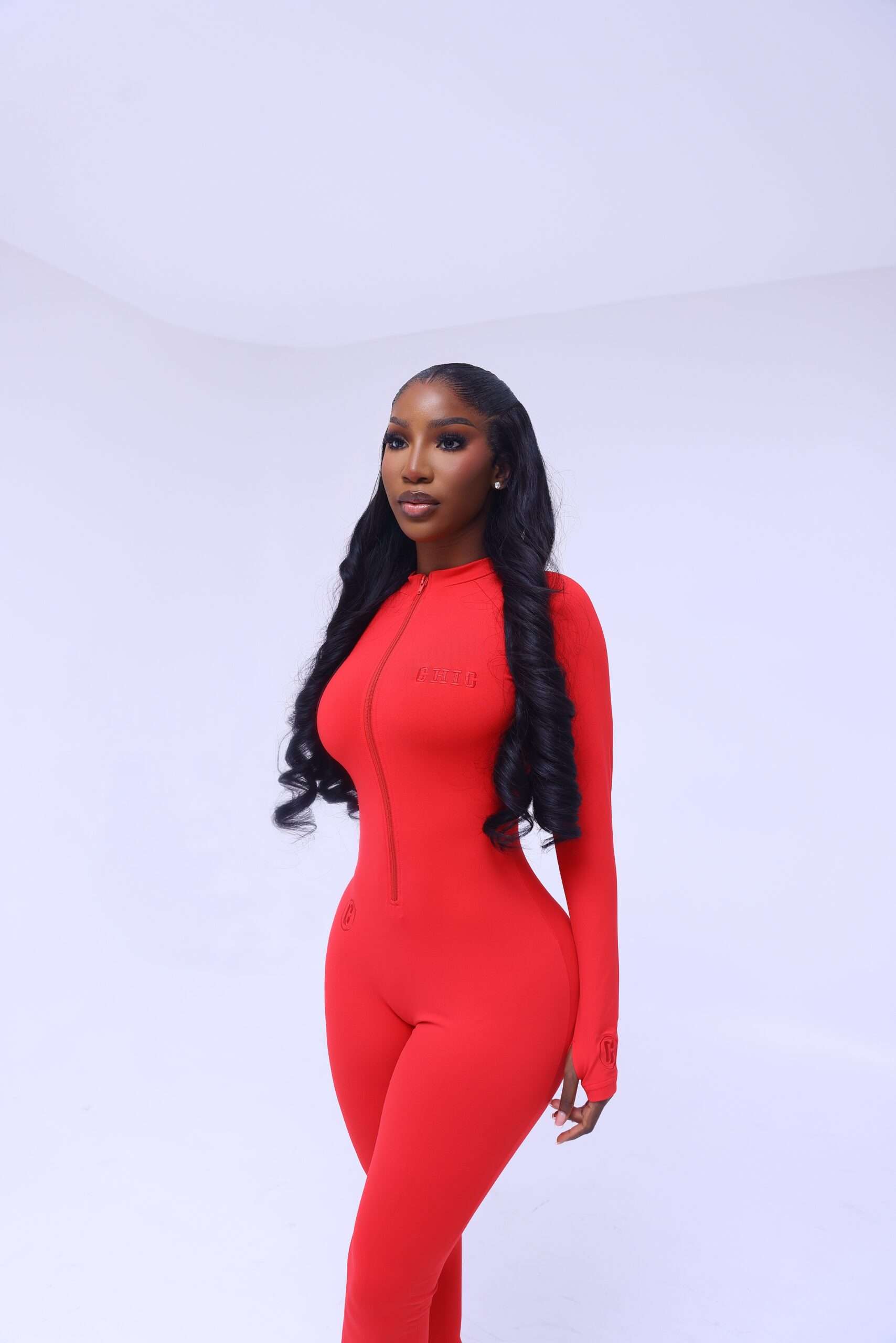 Ruby chic red jumpsuit (Straight) - Image 10